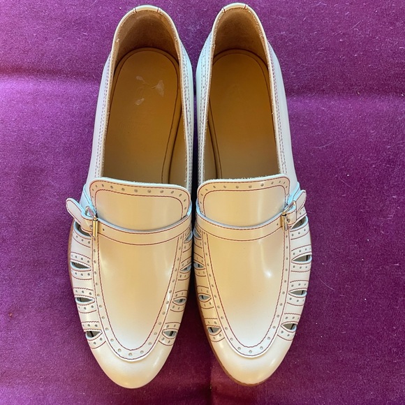 The Office of Angela Scott Cream Loafers - Picture 2 of 6